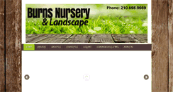 Desktop Screenshot of burnsnursery.com