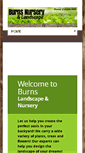 Mobile Screenshot of burnsnursery.com